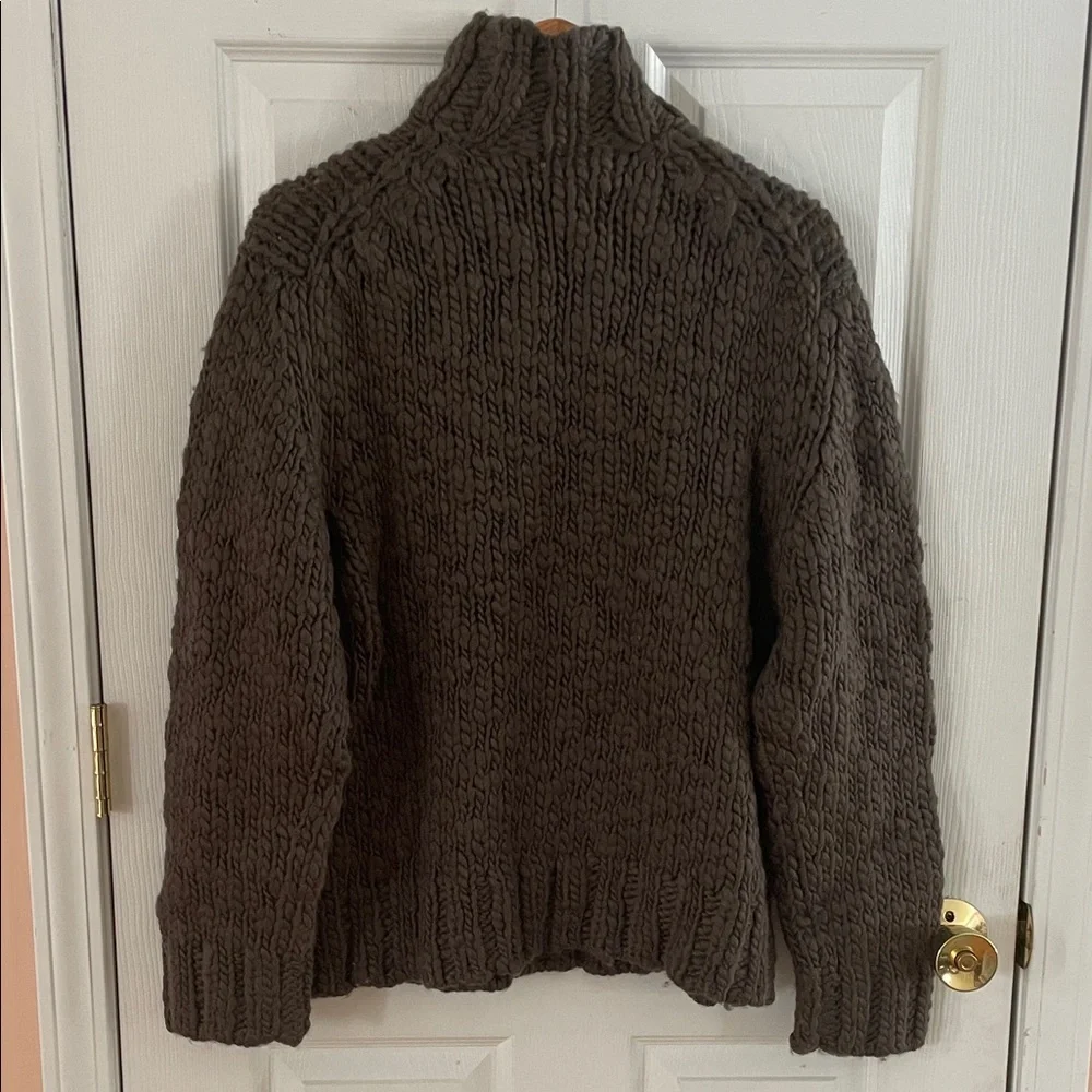 L.L. Bean Women's Wool Sweater - Brown - Picture 2 of 7